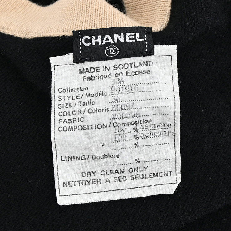 Chanel 1993 Cardigan Black #36