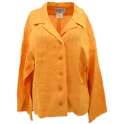 Chanel 1996 Single Breasted Jacket Orange #38