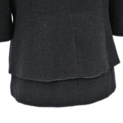 Chanel 2007 Single Breasted Jacket Black #42