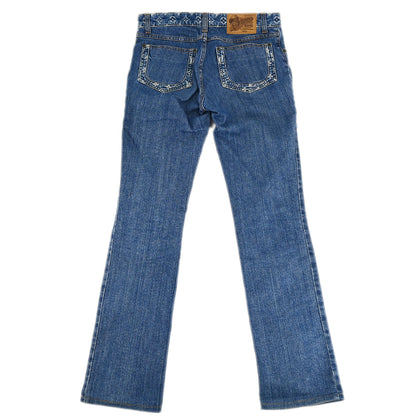 Louis Vuitton Monogram Denim Long Pants Indigo 072W #38