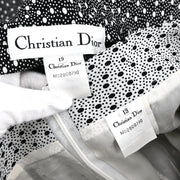 Christian Dior Setup Suit Jacket Skirt White #13