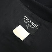 Chanel Double Breasted Jacket Black