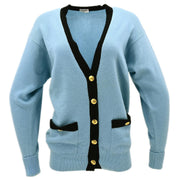 Chanel Cardigan Blue #38