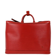 Louis Vuitton Red Epi Cruiser 45 Travel Bag