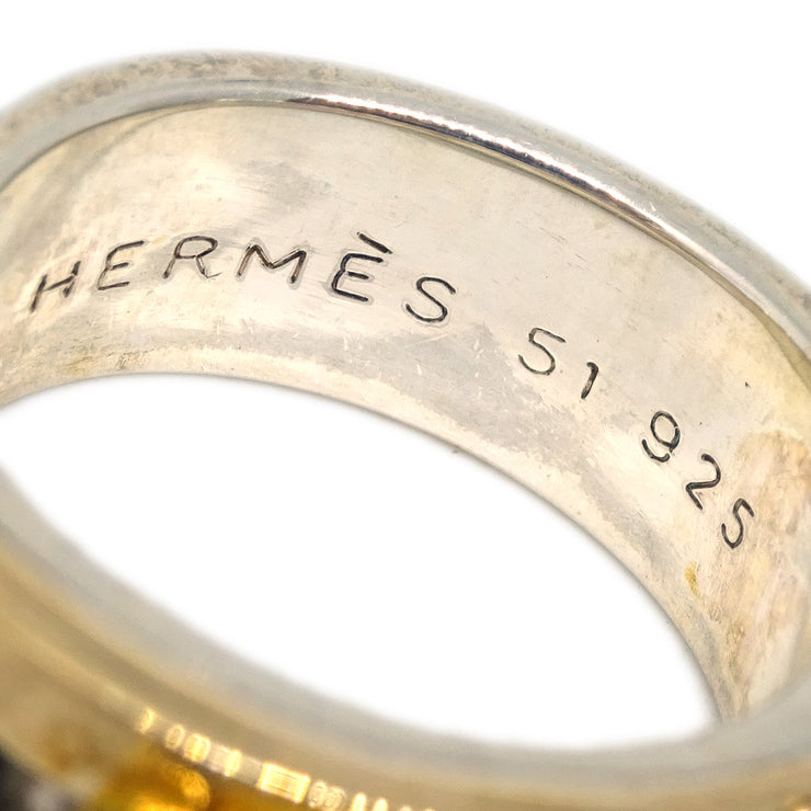 Hermes Kelly Ring Cadena SV925 #50 #10