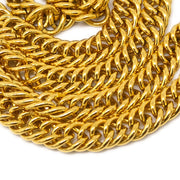 Chanel Gold Loupe Pendant Necklace