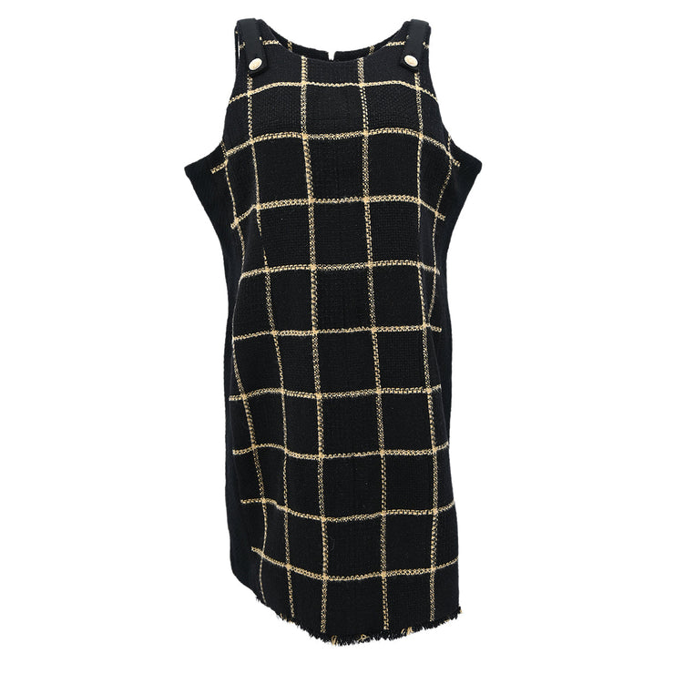 Chanel 2009 Sleeveless Dress Black #40