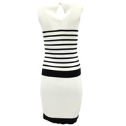 Chanel Sleeveless Dress White #36