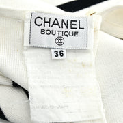 Chanel Sleeveless Dress White #36