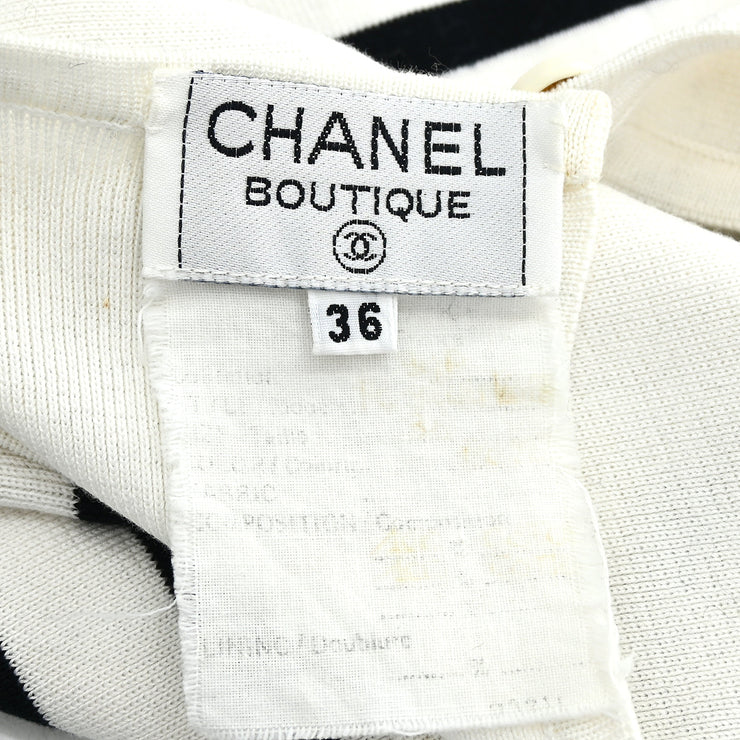 Chanel Sleeveless Dress White #36