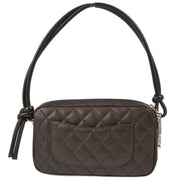 Chanel Brown Calfskin Cambon Ligne Handbag