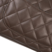 Chanel Brown Calfskin Cambon Ligne Handbag