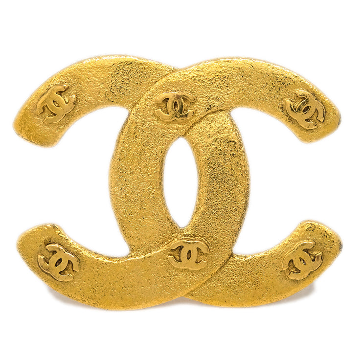 Chanel CC Brooch Pin Gold 29/1264