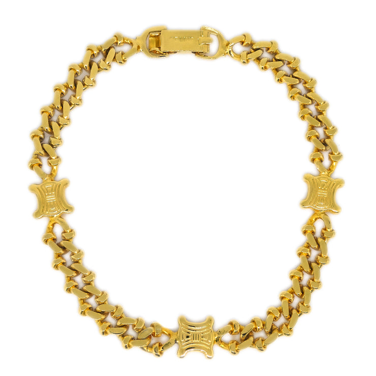 Celine Chain Bracelet Gold