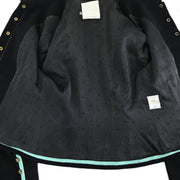 Chanel 1994 Single Breasted Jacket Black 94A #42