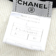 Chanel 2005 Sweater Knit Top White 05A #40