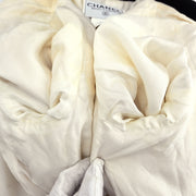 Chanel 1996 Single Breasted Jacket White 96P #40