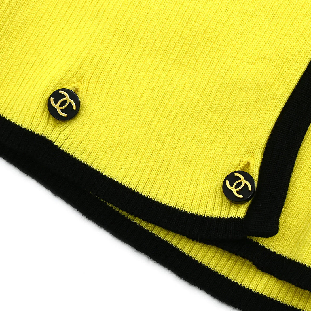 CHANEL トップス Chanel 1995 Sleeveless Top Yellow 95P #38 – AMORE Vintage Tokyo