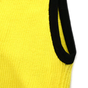 Chanel 1995 Sleeveless Top Yellow 95P #38