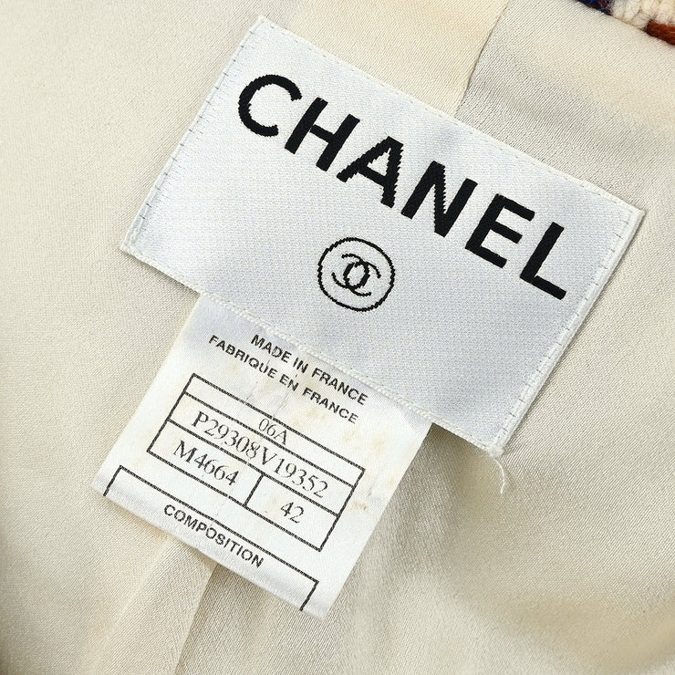 Chanel 2006 Coat White 06A #42