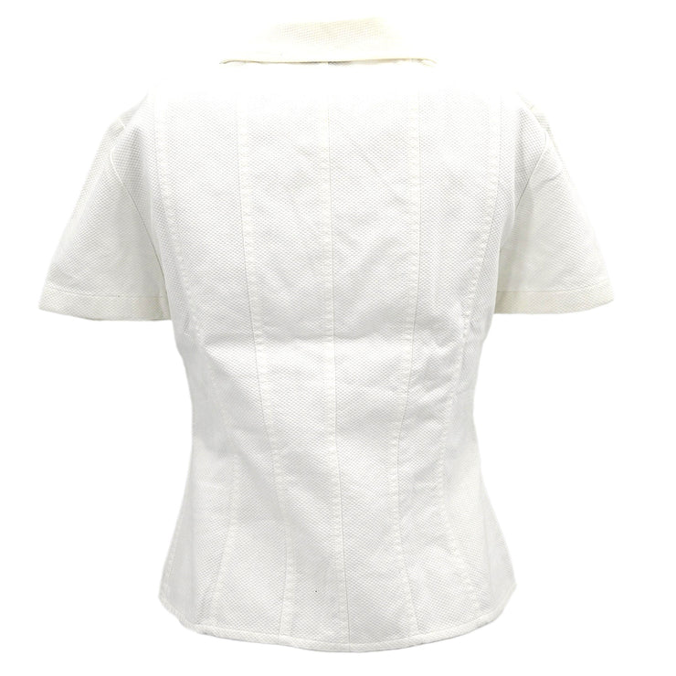 Chanel Short Sleeve Shirt White