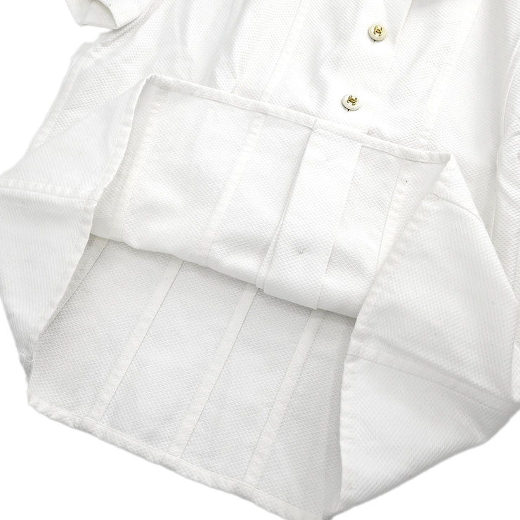 Chanel Short Sleeve Shirt White