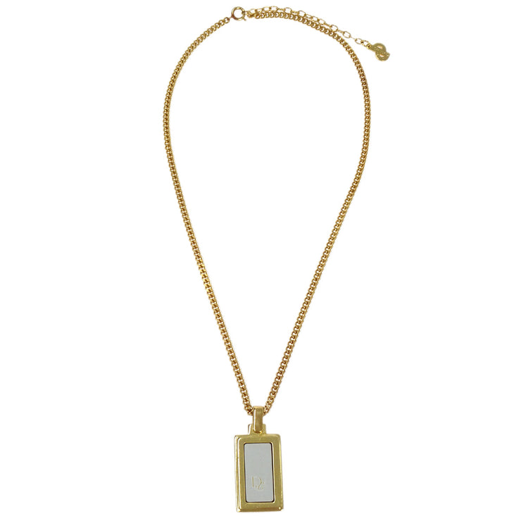 Christian Dior Necklace Pendant Gold