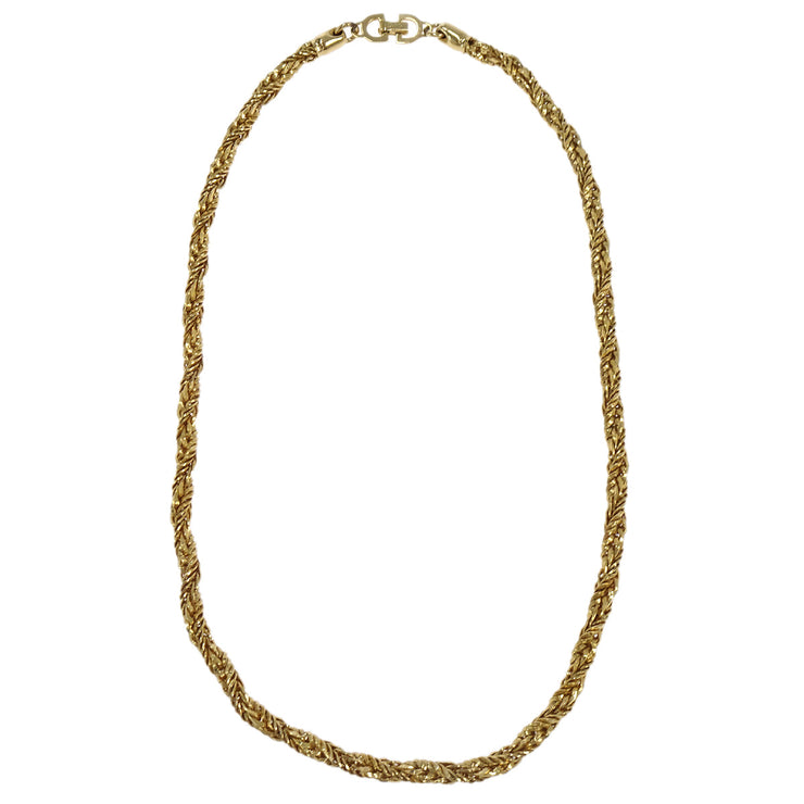 Christian Dior Chain Necklace Gold