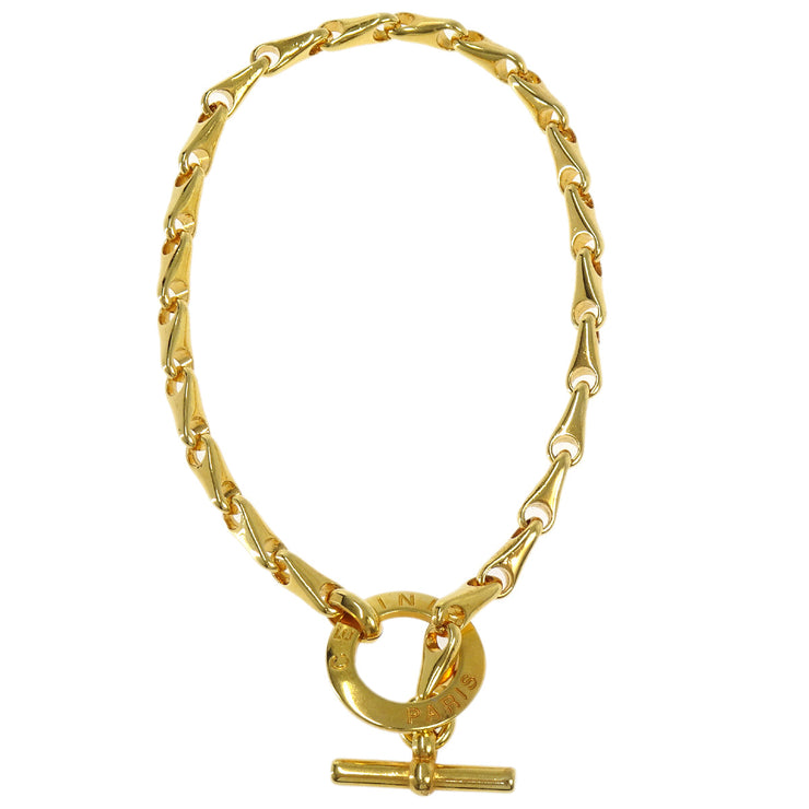 Celine Gold Chain Pendant Necklace 92