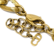 Christian Dior Chain Necklace Gold