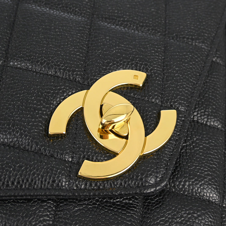 Chanel Black Caviar Chain Shoulder Bag