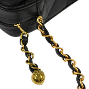 Chanel Black Caviar Chain Shoulder Bag