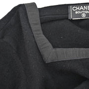 Chanel Short Sleeve Cardigan Black