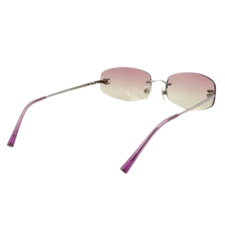 Chanel Sunglasses Eyewear Pink Small Good