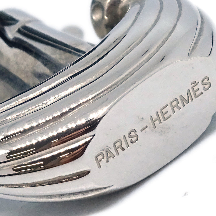 Hermes L’ Air de Paris Yacht 2006 Cadena Pendant Necklace Silver