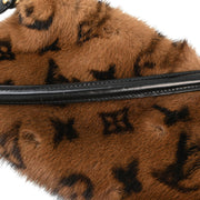 Louis Vuitton 2009 Monogram Mink Pochette Milla MM M60182