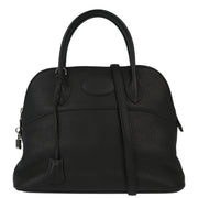 Hermes Black Taurillon Clemence Bolide 31 2way Shoulder Handbag