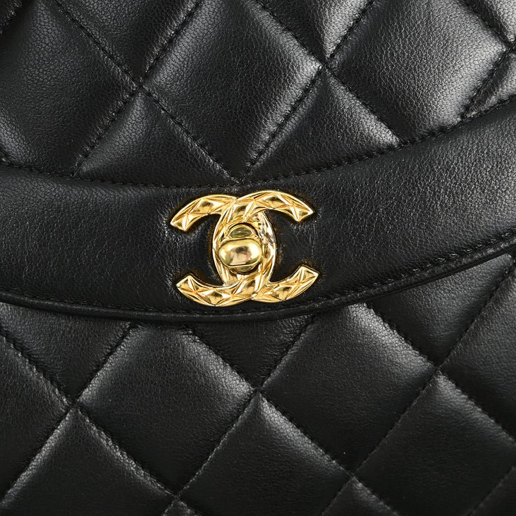 Chanel Black Lambskin Camera Bag Large