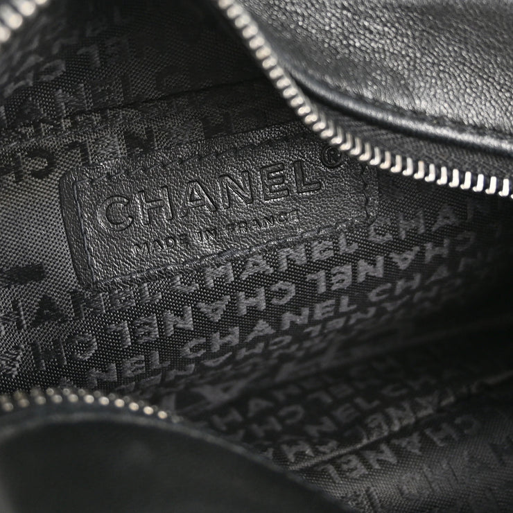 Chanel Black Lambskin Mademoiselle Chain Handbag