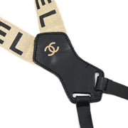 Chanel Suspenders Beige Small Good