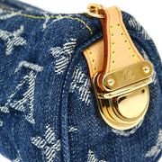 Louis Vuitton Blue Monogram Denim Trousse Speedy PM Pouch M95082