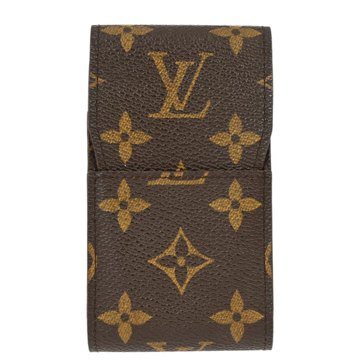 Louis Vuitton Monogram Etui Cigarette Case M63024 Small Good