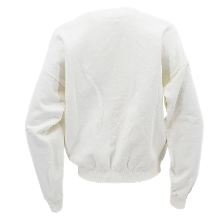 Chanel Sweatshirt Top White SAISON 01 #M