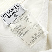 Chanel Sweatshirt Top White SAISON 01 #M