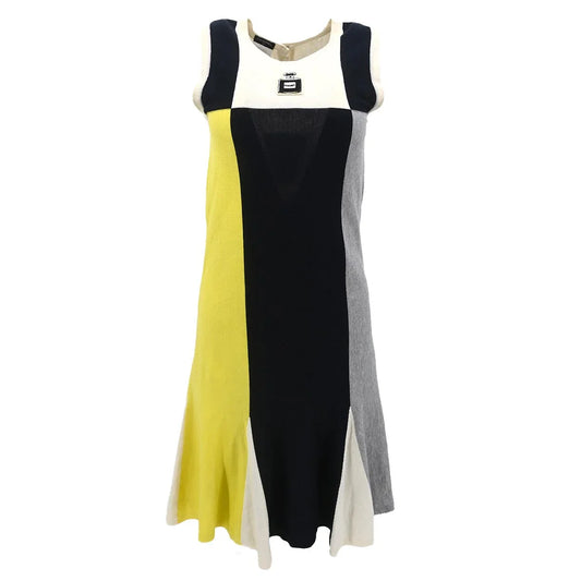 Chanel 2008 Sleeveless Dress Black #36