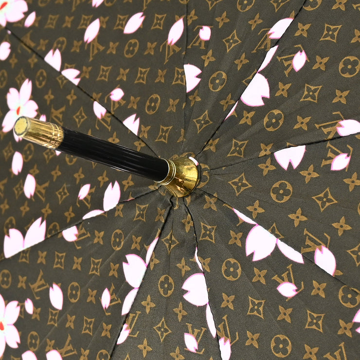 Louis Vuitton Monogram Cherry Blossom Umbrella M92030 Small Good