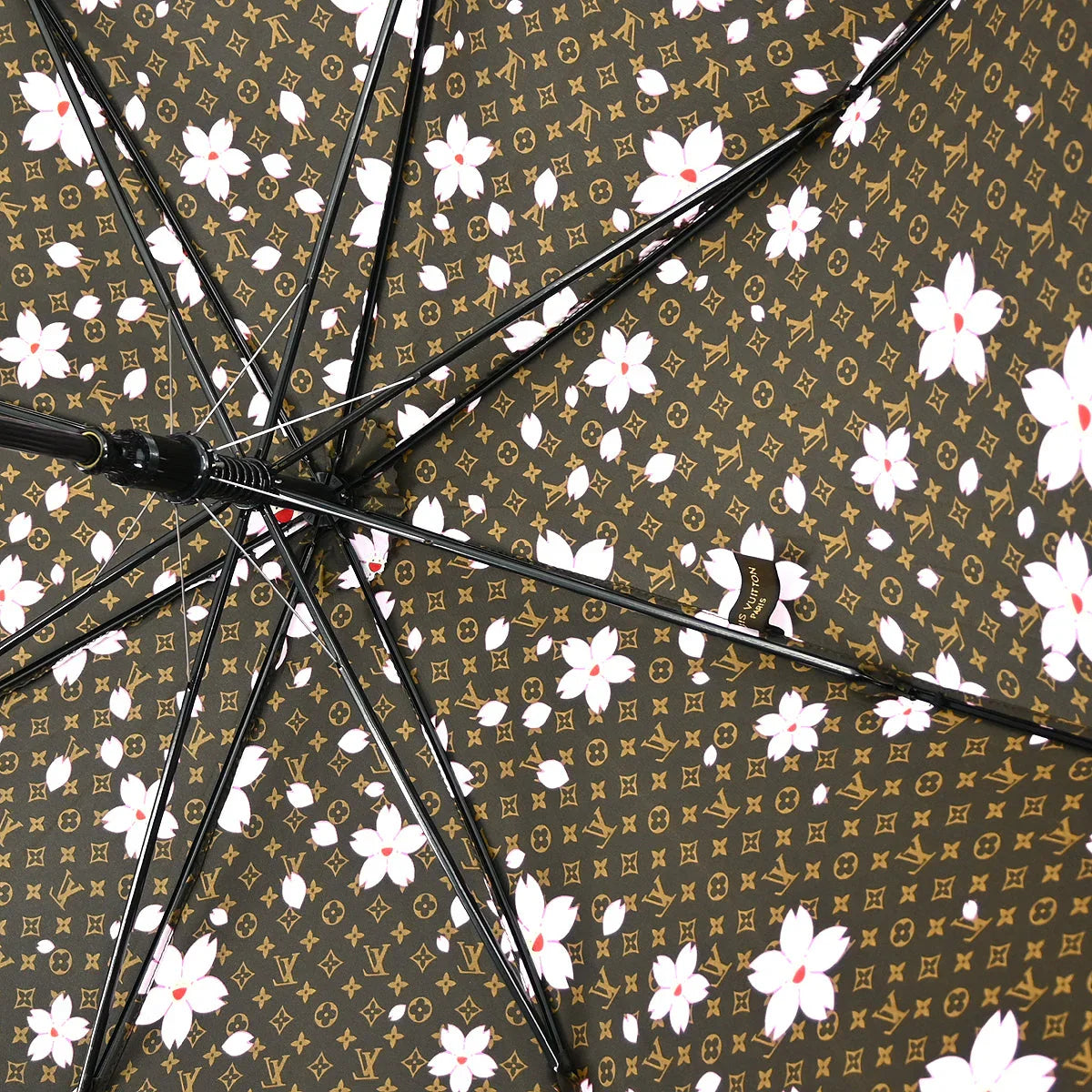 Louis Vuitton Monogram Cherry Blossom Umbrella M92030 Small Good