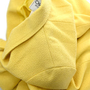 Chanel 1997 Single Breasted Jacket Yellow #38