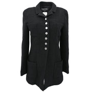 Chanel 1996 Coat Black #38