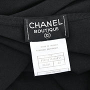 Chanel 1998 Sleeveless Top Black #40